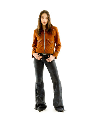 Donna Suede Jacket | Brown Donna Suede Jacket | Brown