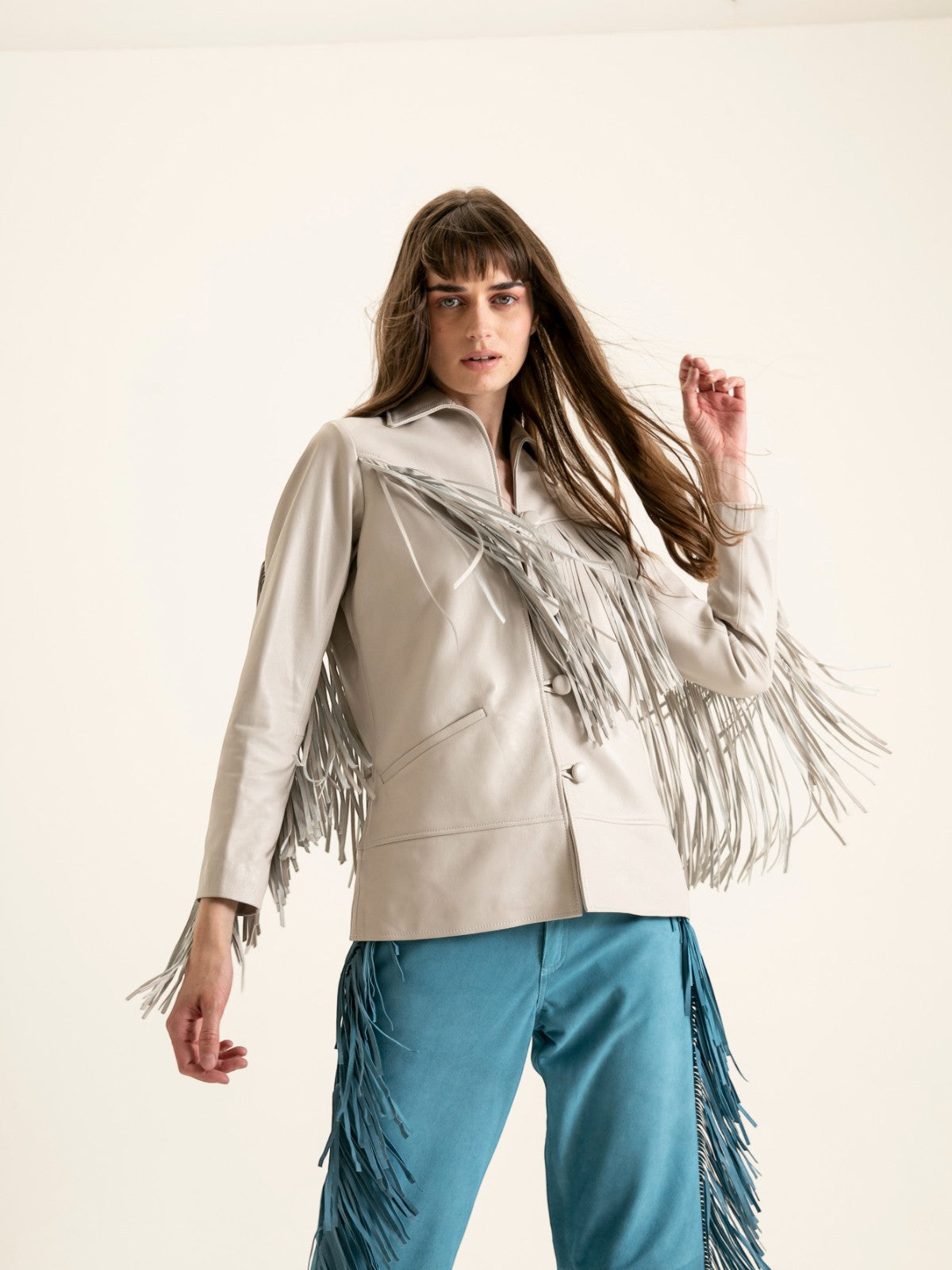 Dottie Jacket | Moon Grey Dottie Jacket | Moon Grey