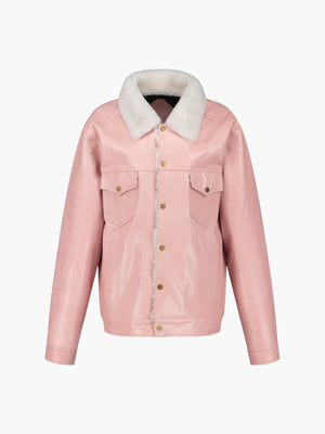 Giulia Jacket | Pink Amkie White Giulia Jacket | Pink Amkie White