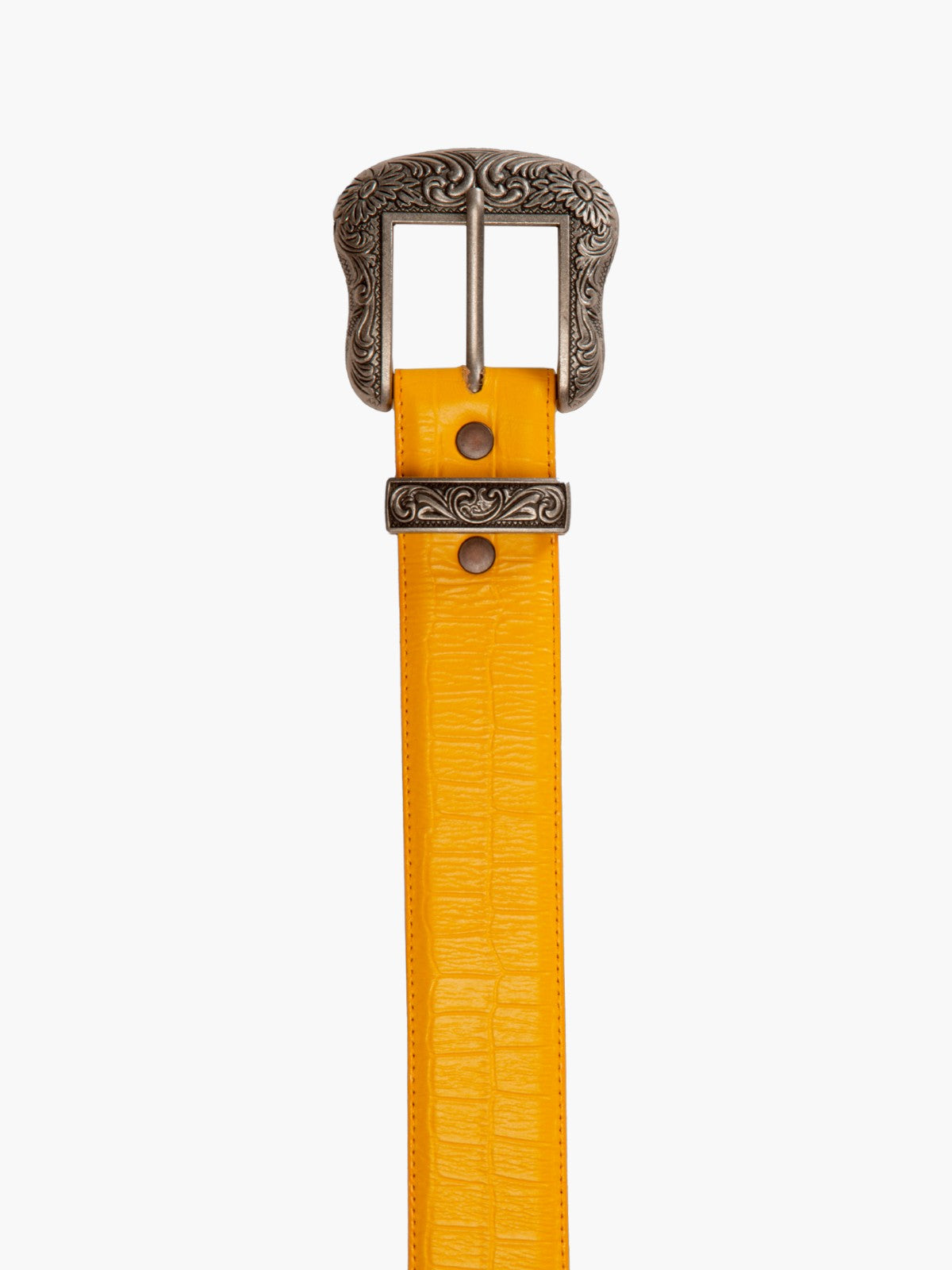 Jenna Leather Belt | Yellow Jenna Leather Belt | Yellow