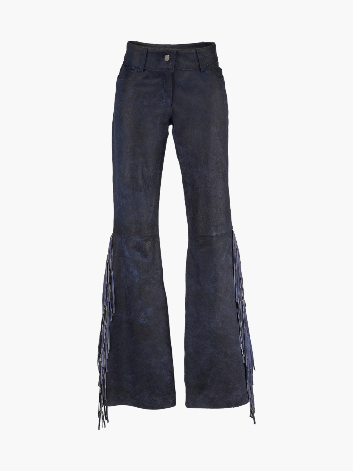 Lindsey Leather Fringe Pant
