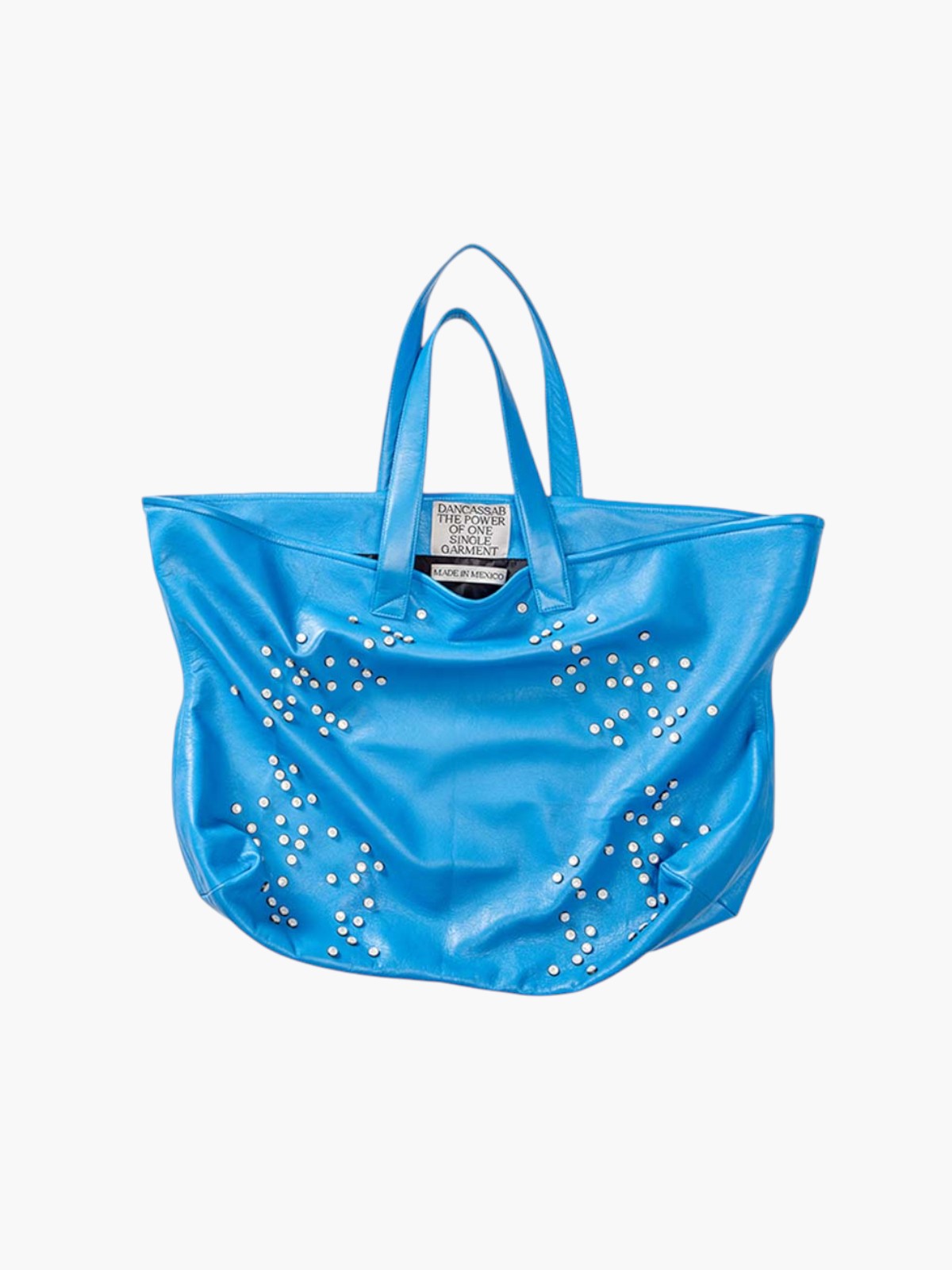 Miranda Leather Tote Bag | Blue