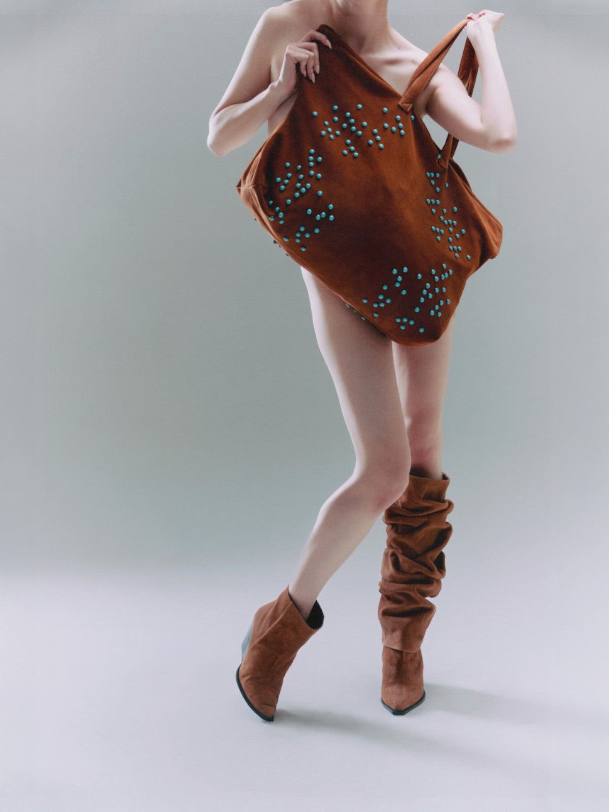 Miranda Suede Tote Bag Miranda Suede Tote Bag