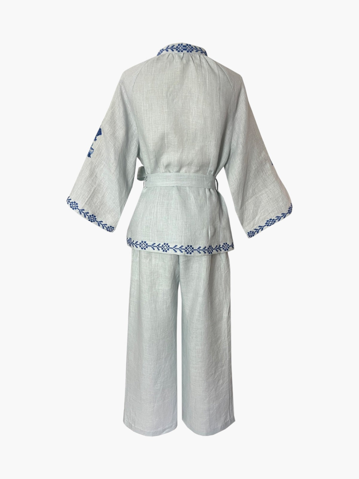 Linen Set | Blue Linen Set | Blue