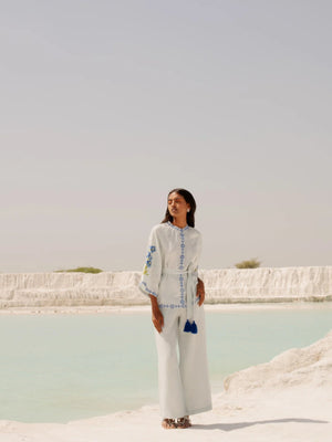 Linen Set | Blue Linen Set | Blue