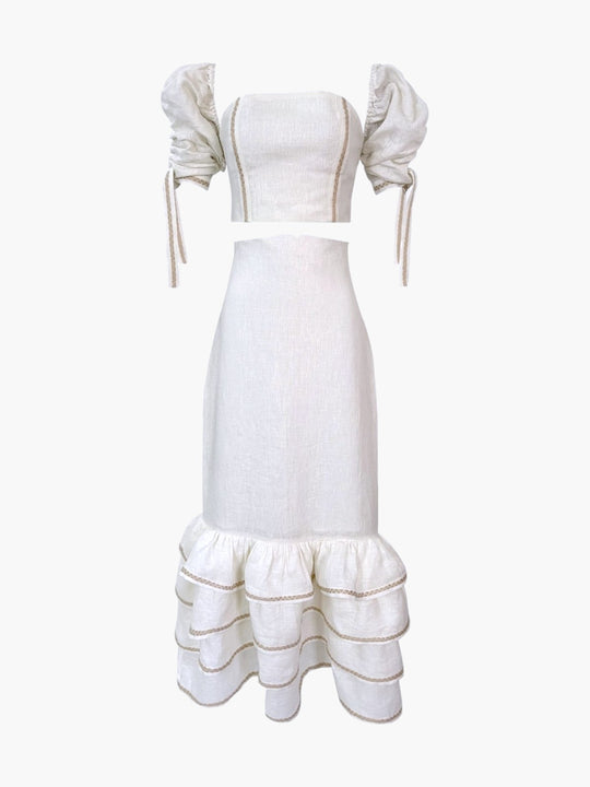 Flamenco Set | White