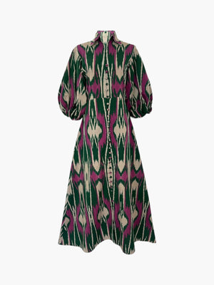 Jodhpur Dress | Green Jodhpur Dress | Green