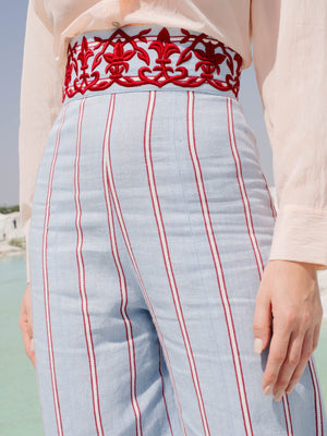 Mermaid Trousers | Black and White Mermaid Trousers | Black and White
