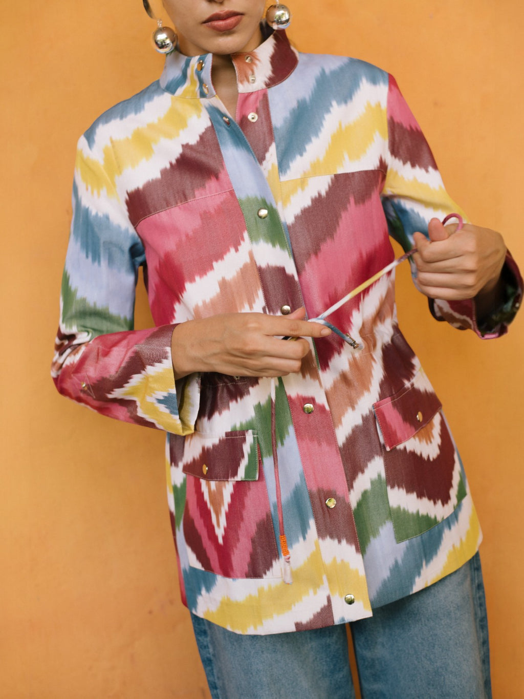 Rainbow Ikat Jacket