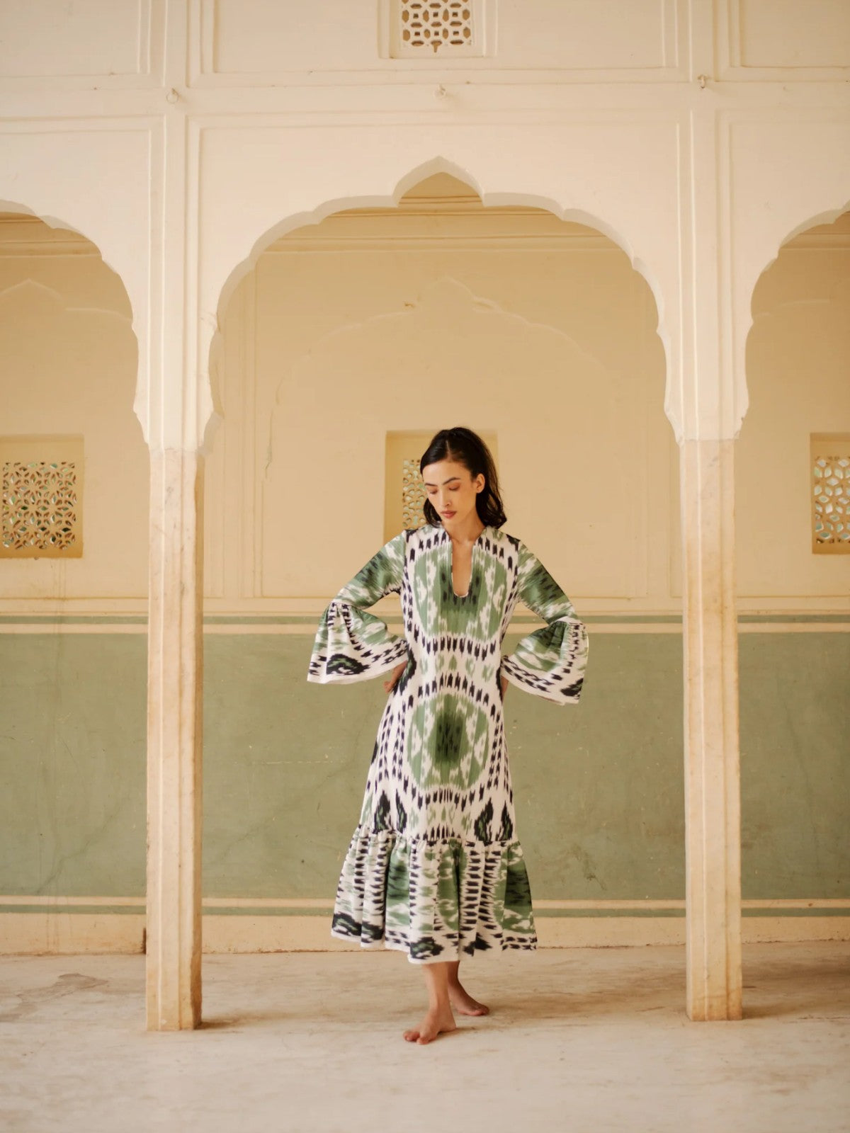 Viento Dress | Green Rainbow Viento Dress | Green Rainbow