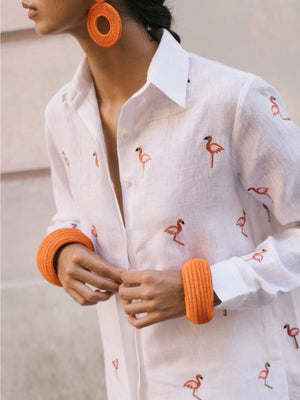 Flamingo Set | White Flamingo Set | White