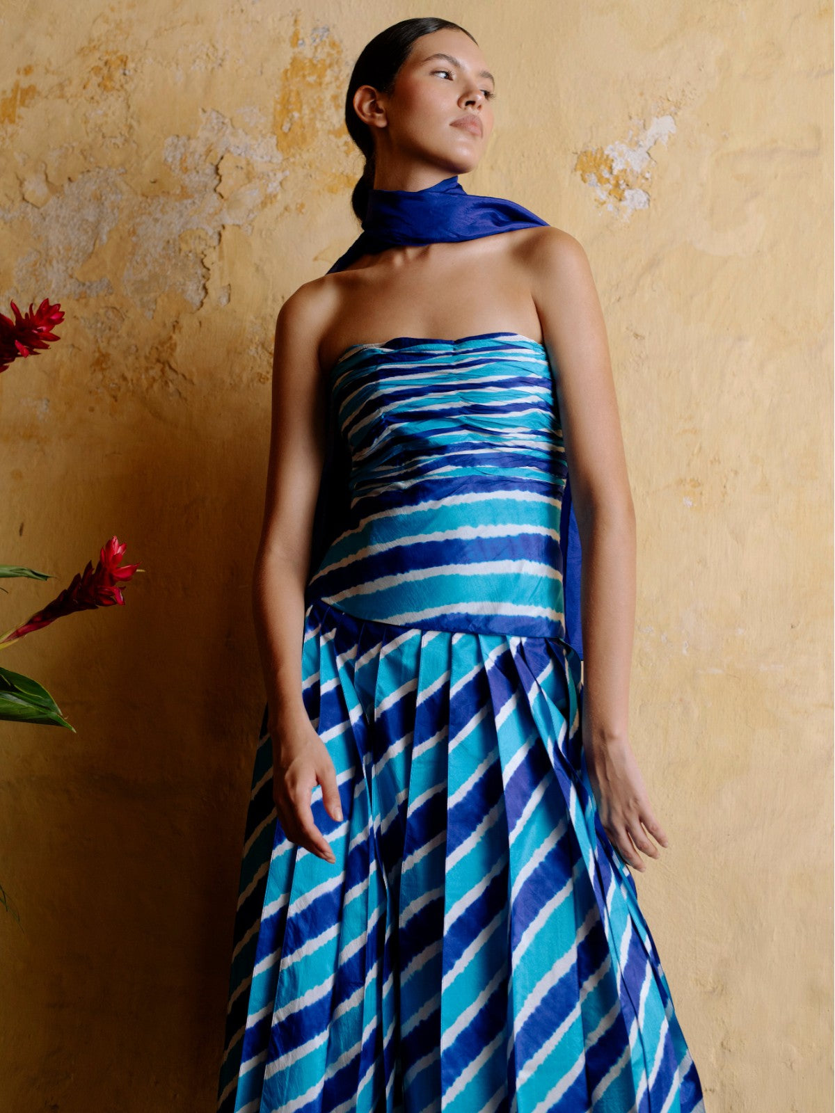 Leheriya Set | Blue Leheriya Set | Blue