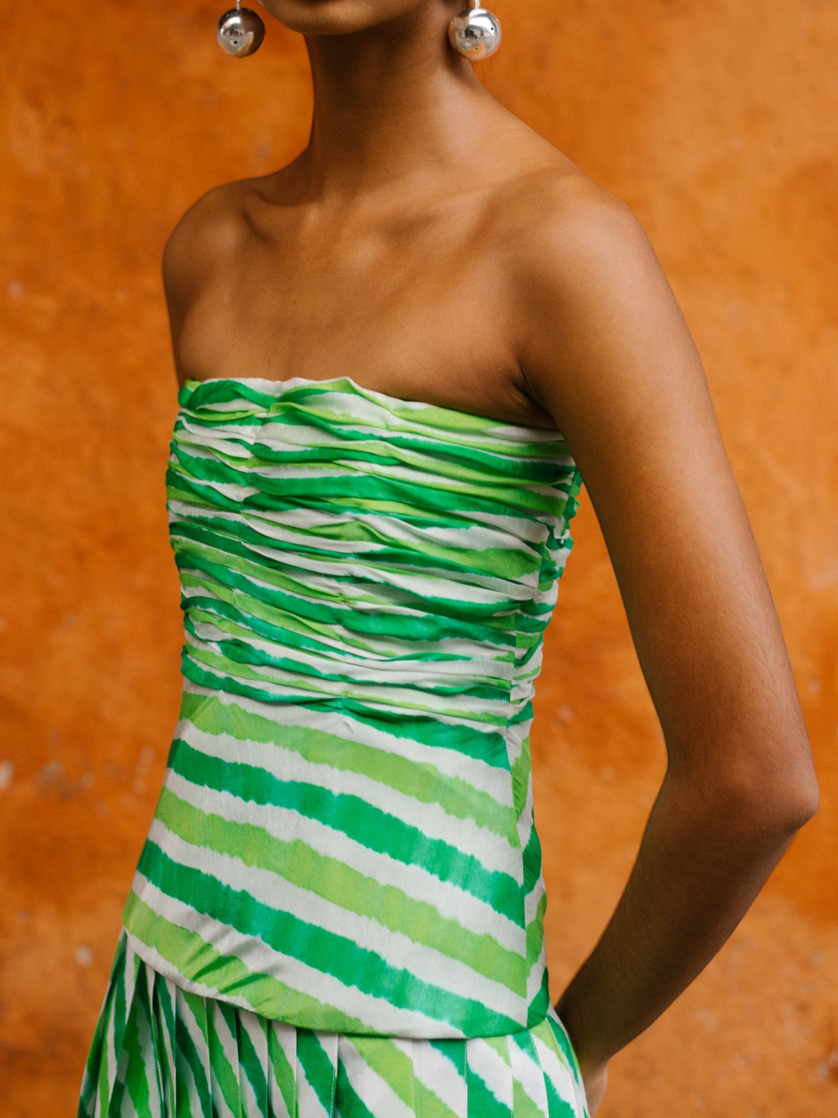 Leheriya Set | Green Leheriya Set | Green