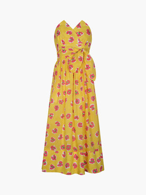 Charro Dress | Begonia Print Charro Dress | Begonia Print
