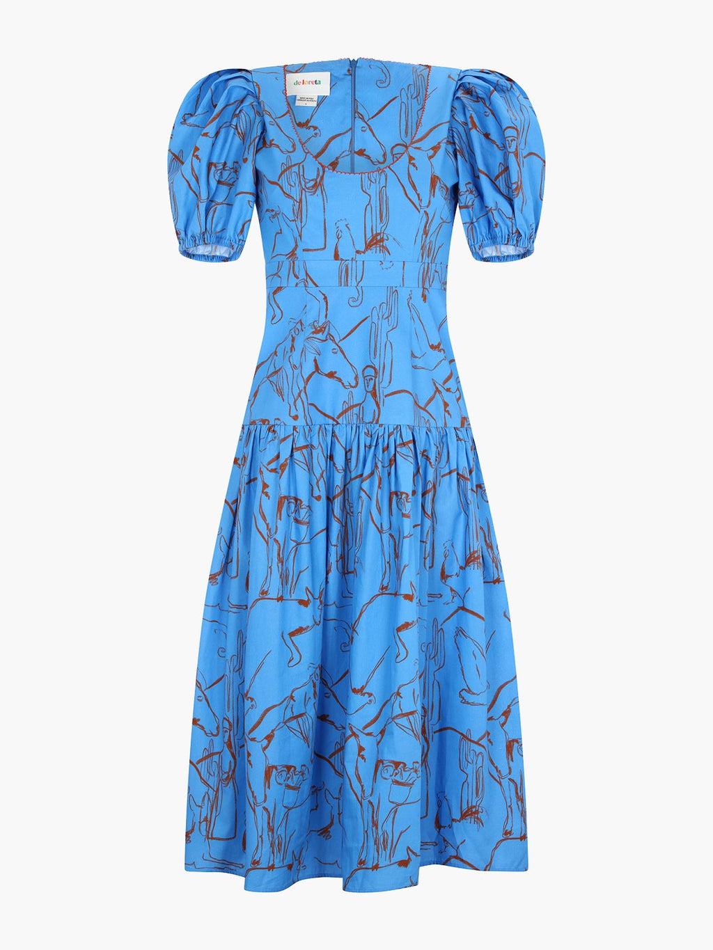 Sol Dress | Caballos Azul