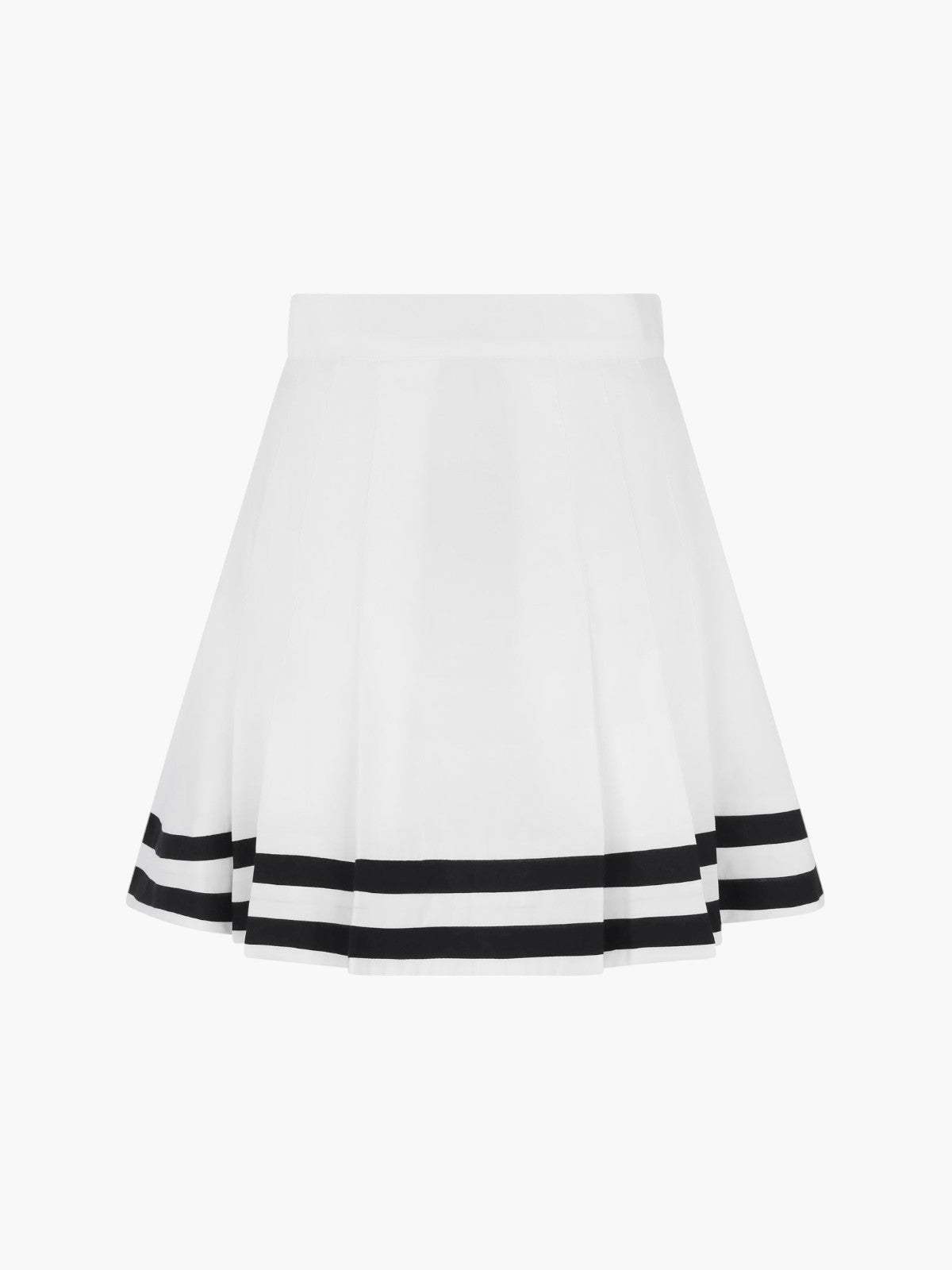 Zinia Skirt | White/Navy