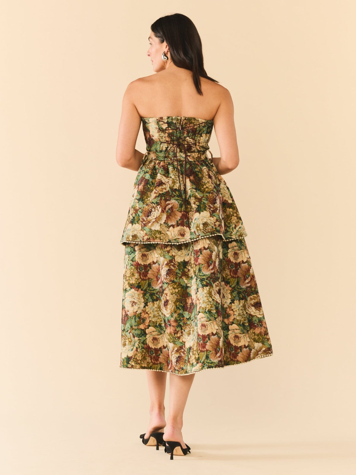 Daisy Dress | Flora Floral Jacquard Daisy Dress | Flora Floral Jacquard