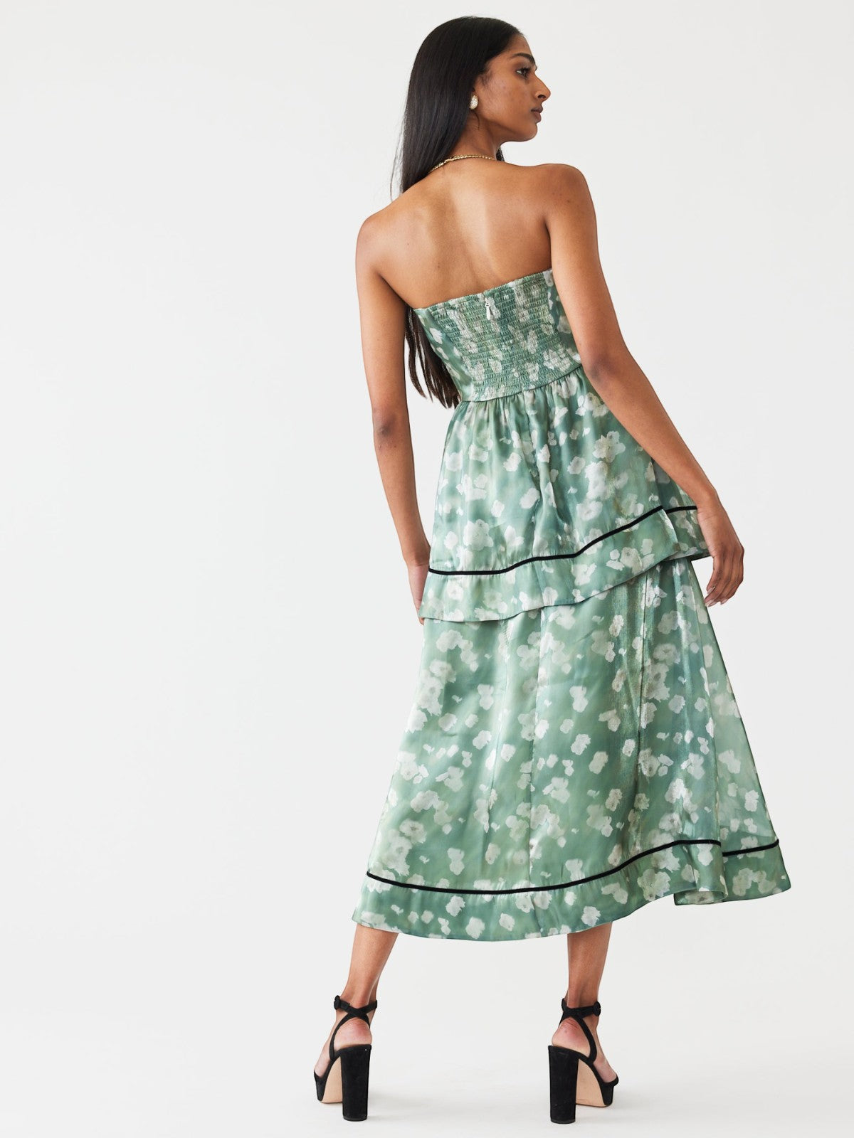 Daisy Dress | Green Blurry Magnolia Daisy Dress | Green Blurry Magnolia