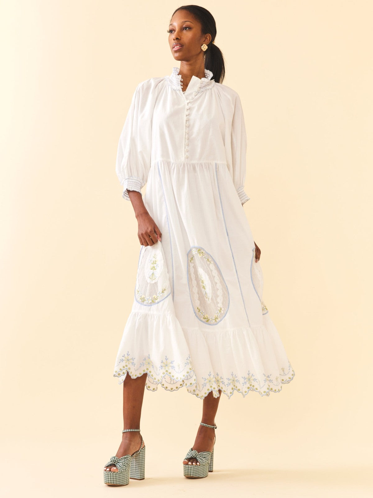 Eliza Maxi Dress | White Whimsy Eliza Maxi Dress | White Whimsy