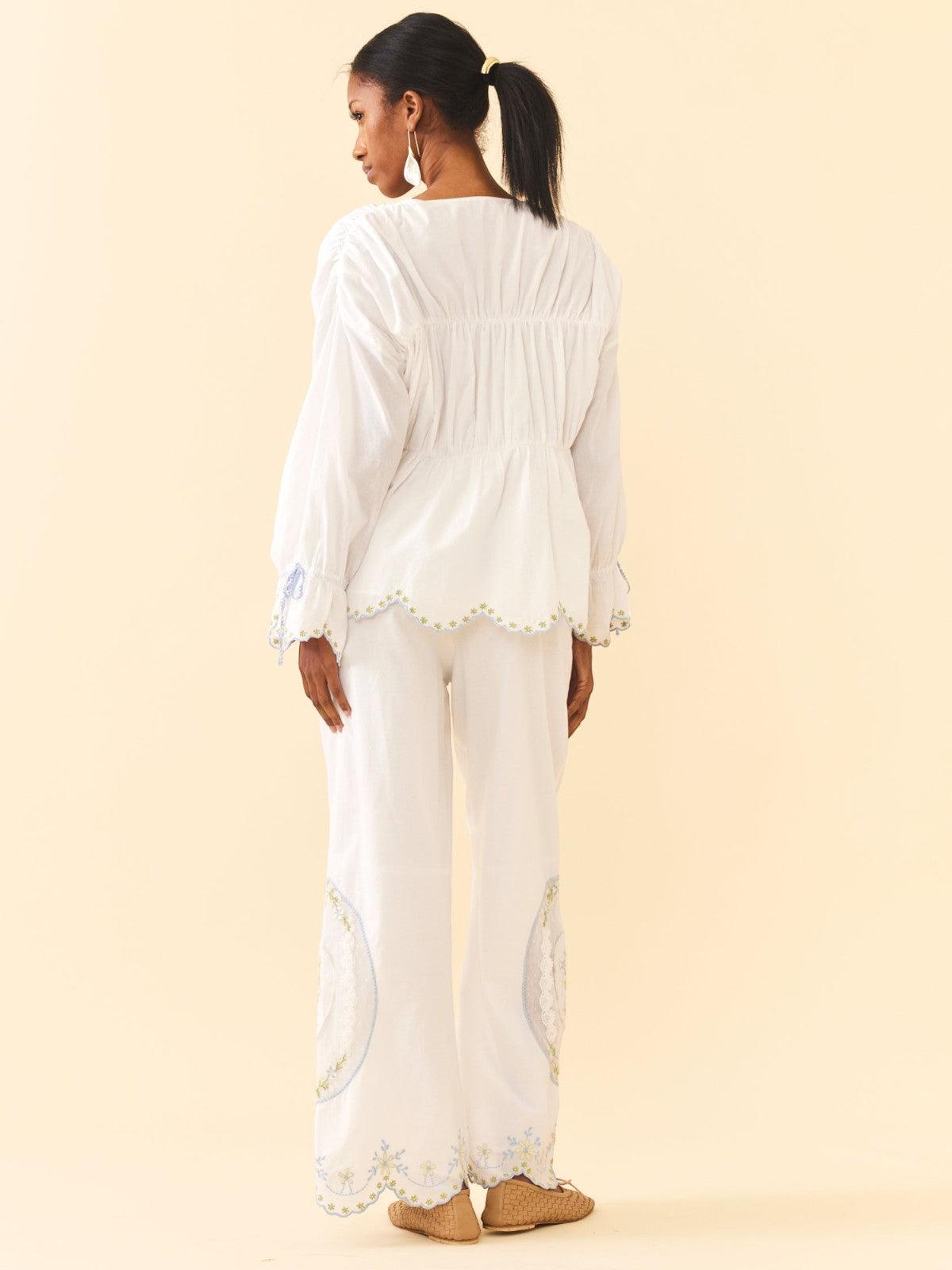 Juliana Pants | White Whimsy Juliana Pants | White Whimsy