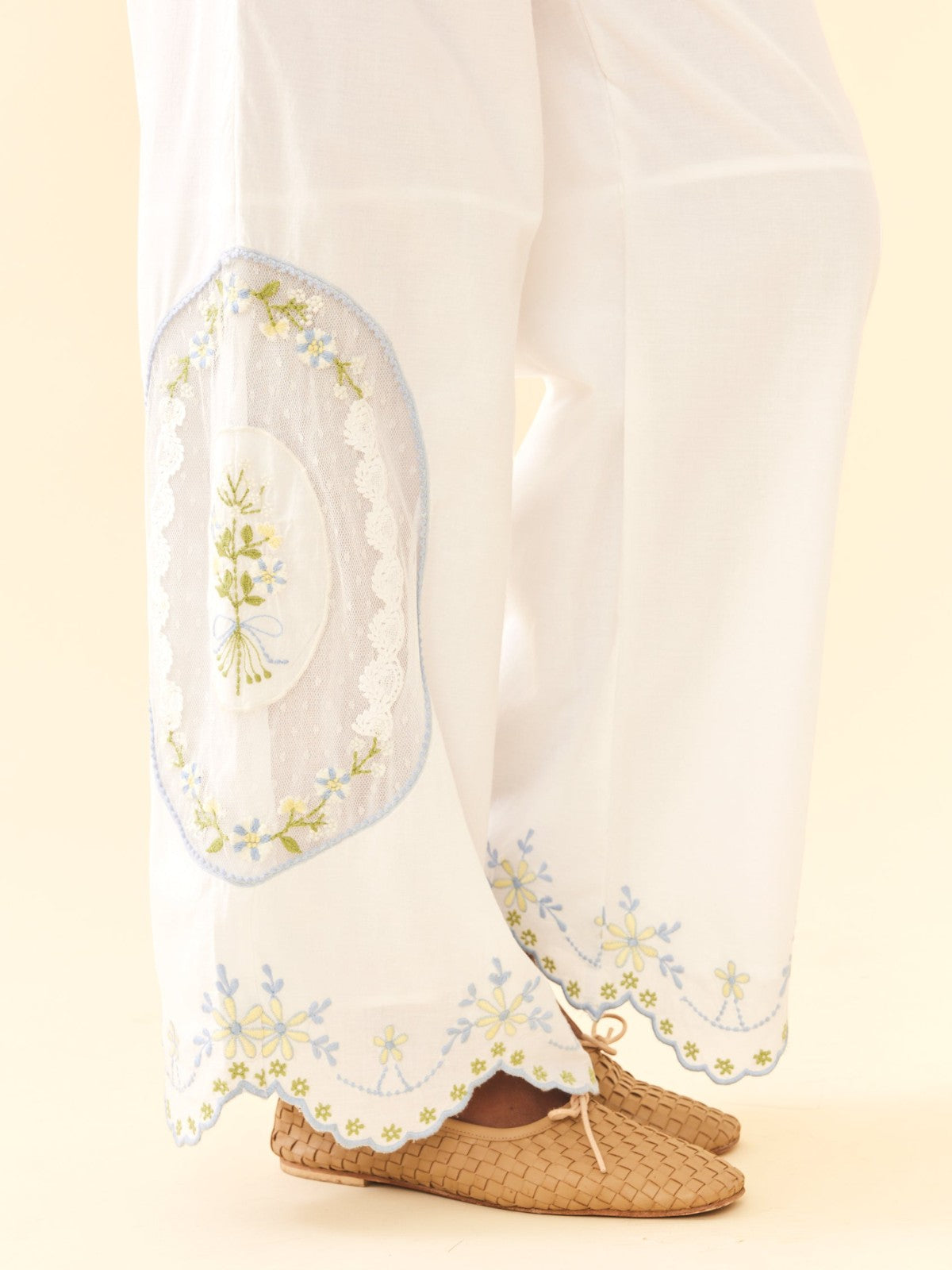 Juliana Pants | White Whimsy Juliana Pants | White Whimsy