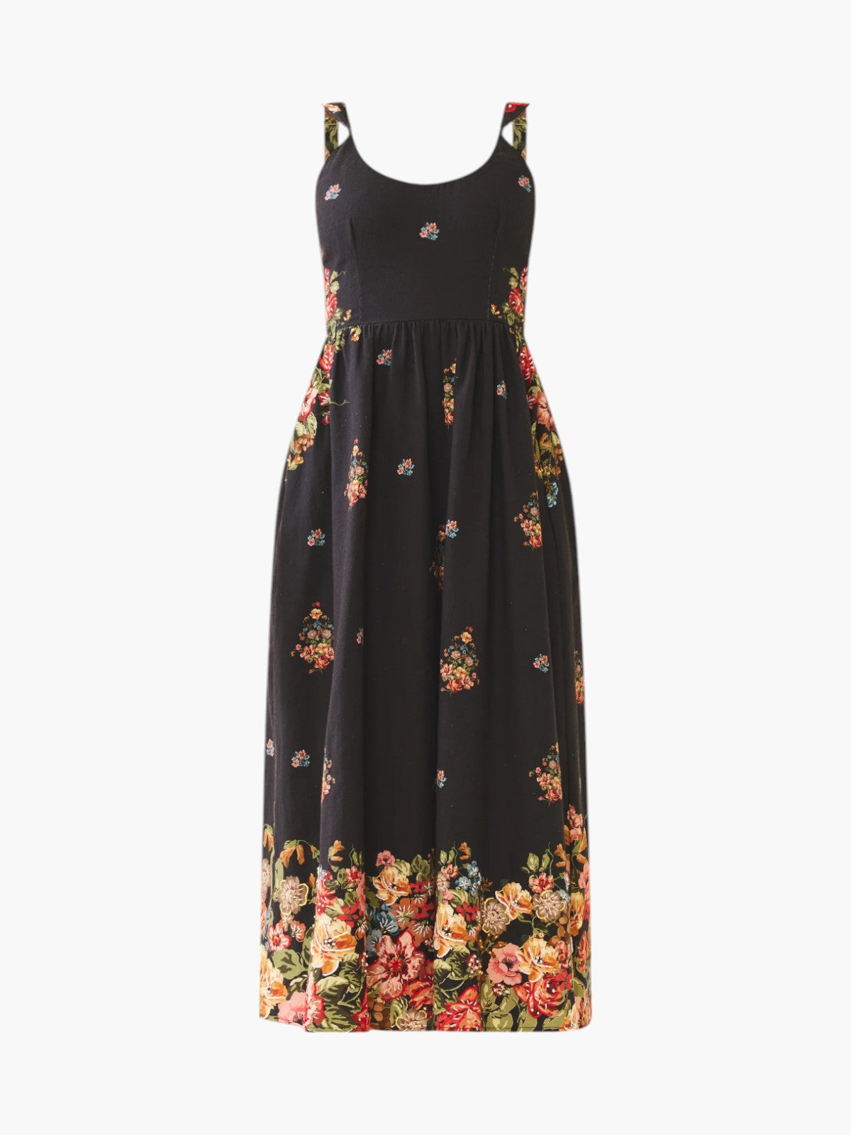 Katherine Dress | Black Victorian Floral Katherine Dress | Black Victorian Floral