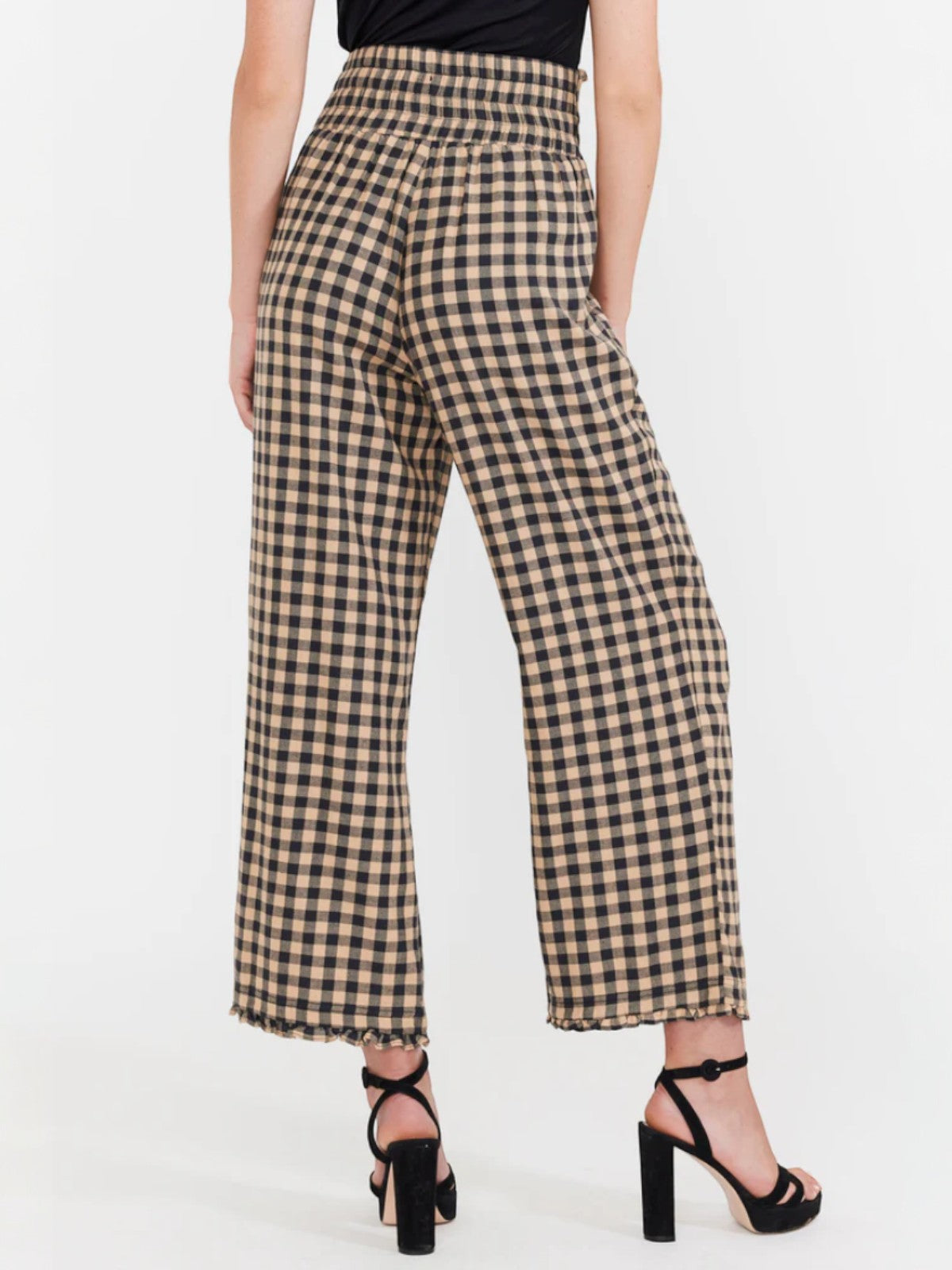 Kirby Pant | Black & Tan Check Kirby Pant | Black & Tan Check