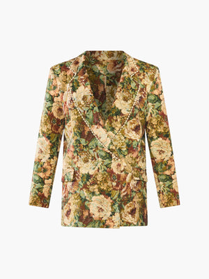 Meredith Blazer | Flora Floral Jacquard Meredith Blazer | Flora Floral Jacquard