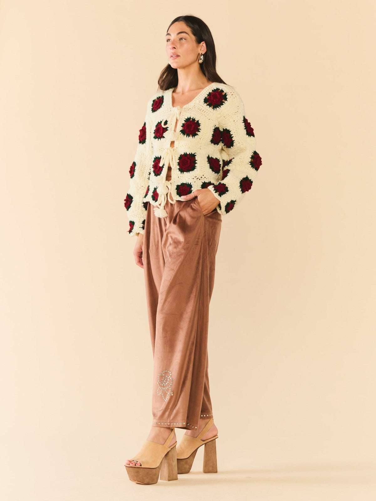 Round Top Sweater Jacket Round Top Sweater Jacket