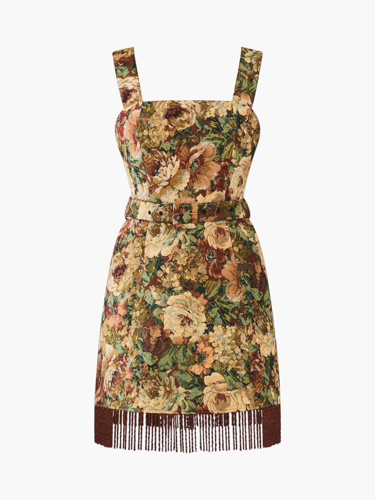 Sarah Bird Mini Dress | Flora Floral Jacquard