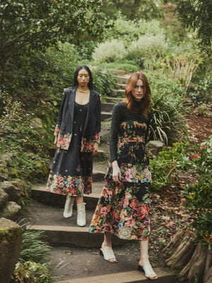 Sloan Blazer | Black Victorian Floral Sloan Blazer | Black Victorian Floral