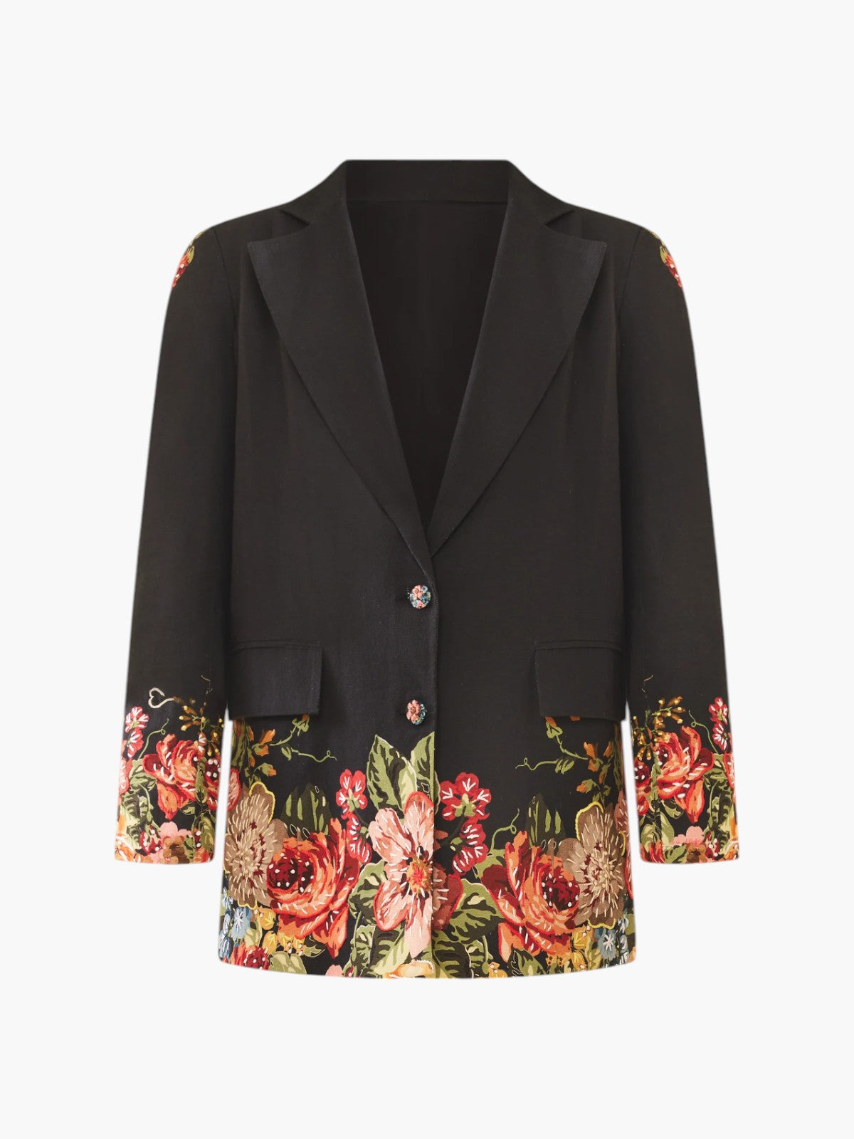 Sloan Blazer | Black Victorian Floral Sloan Blazer | Black Victorian Floral