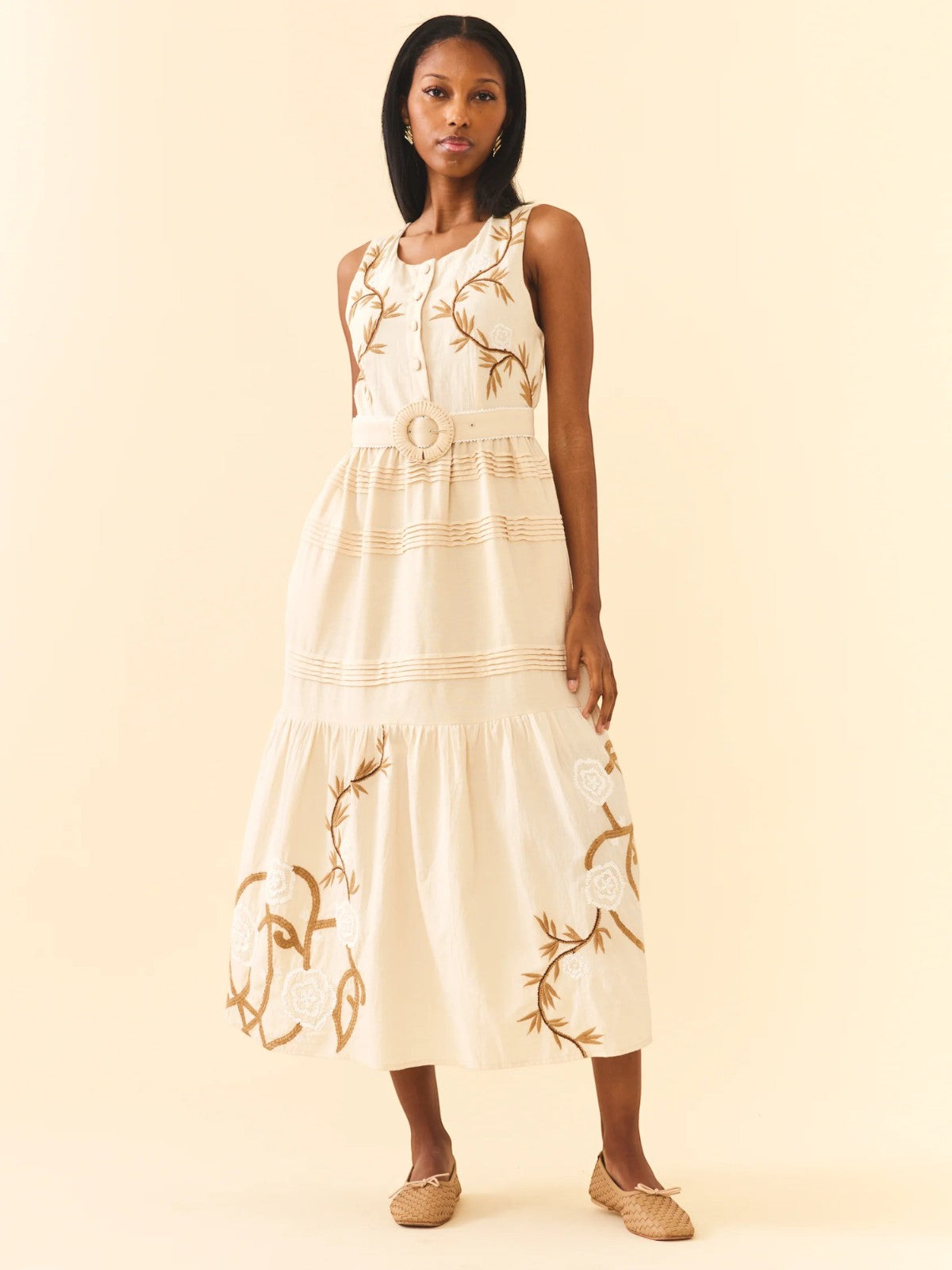 Sophia Dress | Khaki Garden Sophia Dress | Khaki Garden