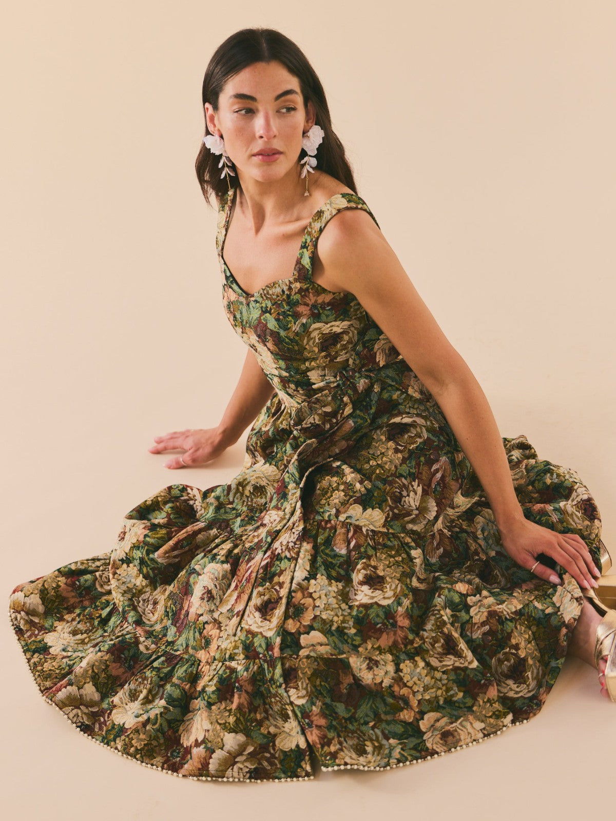 Tracy Set | Flora Floral Jacquard Tracy Set | Flora Floral Jacquard