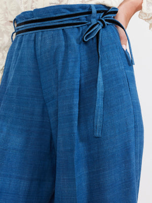 Willow Pant | Maati Indigo Silk Willow Pant | Maati Indigo Silk