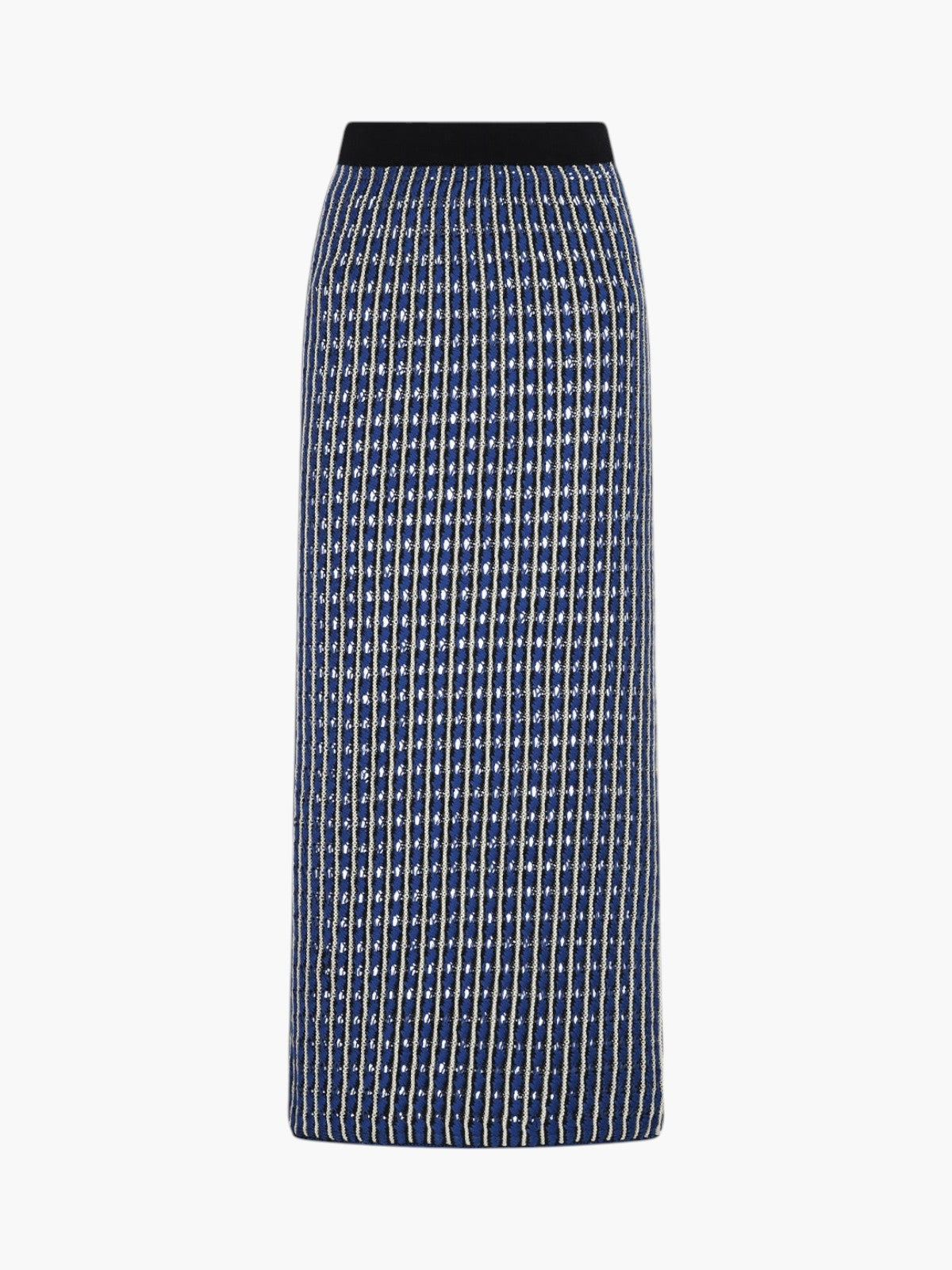 Apu Midi Skirt | Electric Blue/Black Apu Midi Skirt | Electric Blue/Black