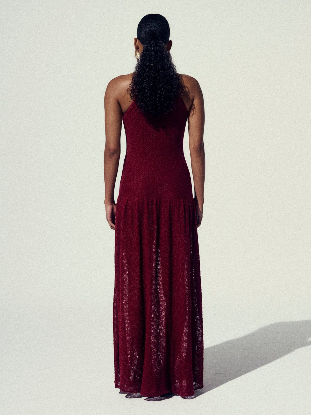 Cayo Maxi Knit Dress | Wine Cayo Maxi Knit Dress | Wine