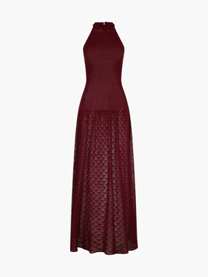 Cayo Maxi Knit Dress | Wine Cayo Maxi Knit Dress | Wine