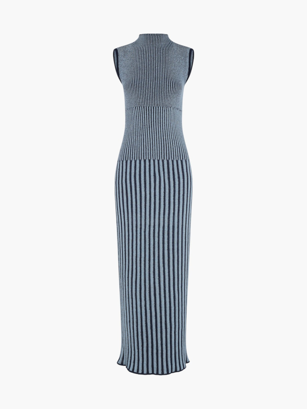 Golfo Maxi Dress | Navy/Light Blue