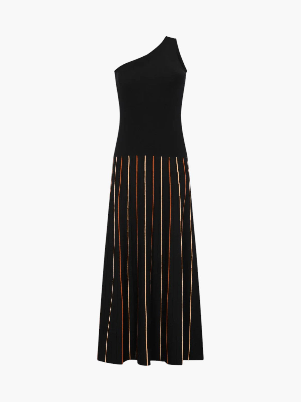 Manglar One Shoulder Maxi Dress | Black Manglar One Shoulder Maxi Dress | Black