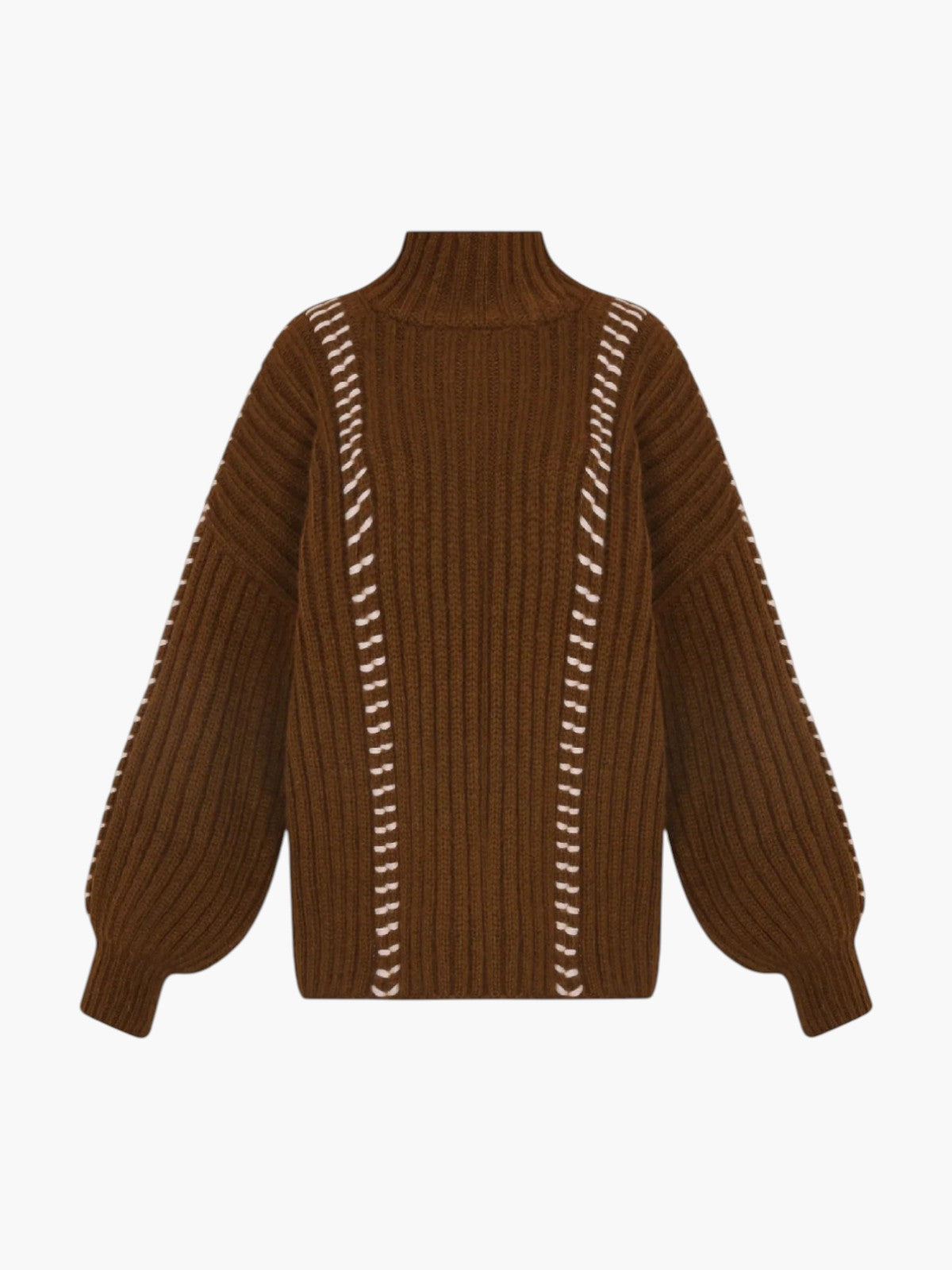 Mayu Sweater | Brown Mayu Sweater | Brown
