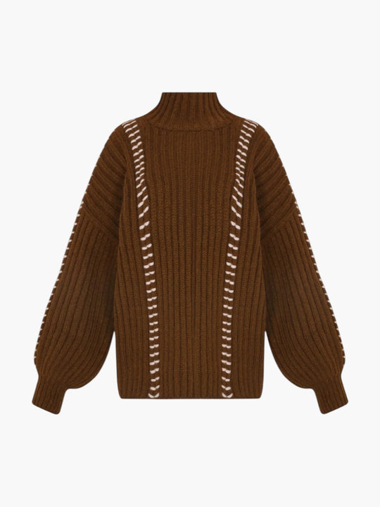 Mayu Sweater | Brown