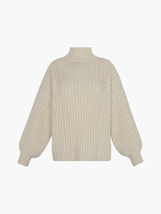 Mayu Sweater | Solid Ivory
