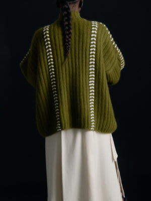 Mayu Sweater | Olive Mayu Sweater | Olive