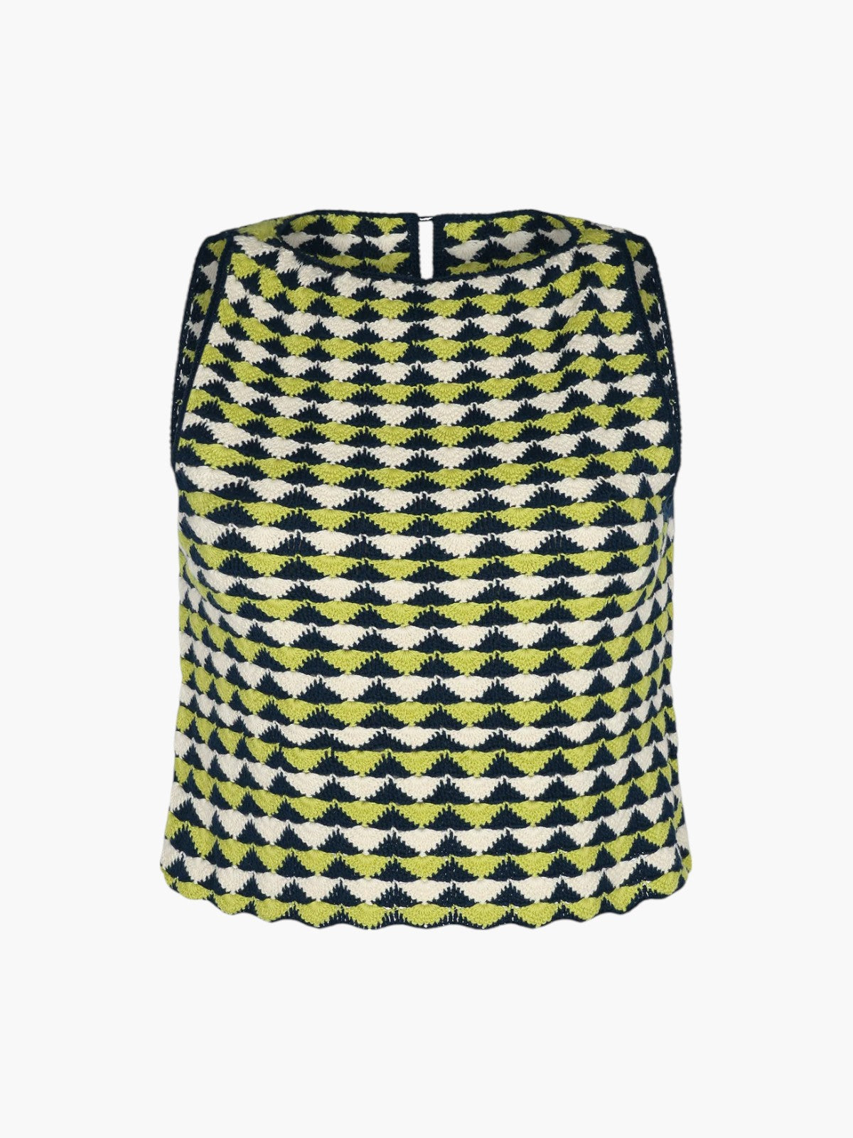 Motupe Top | Lime/Blue Motupe Top | Lime/Blue