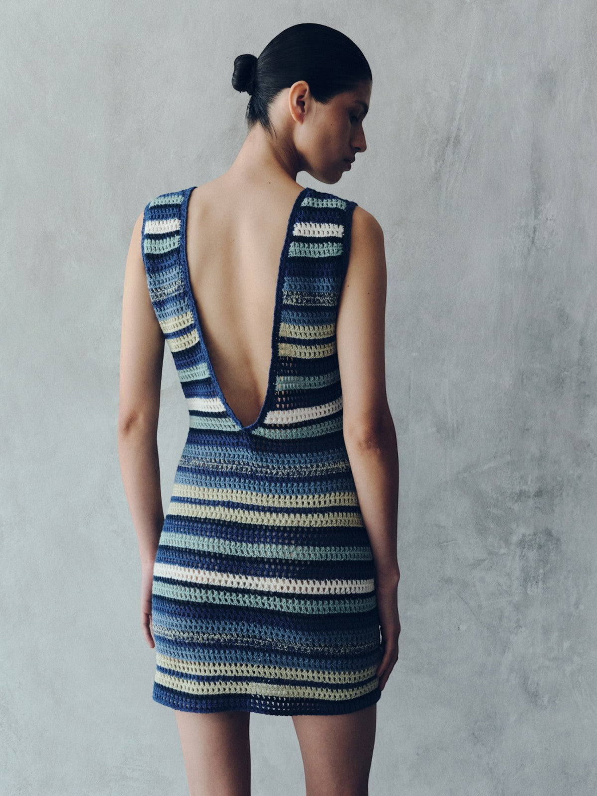 Nevado Mini Dress | Blue/Pistaccio Nevado Mini Dress | Blue/Pistaccio