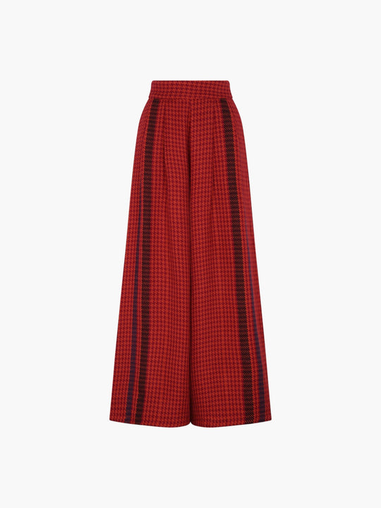 Qaytu Pants | Orange/Burgundy