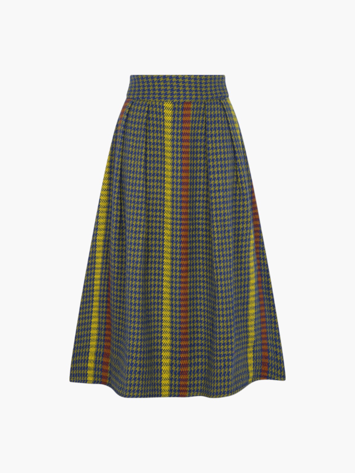 Qaytu Skirt | Blue/Olive Qaytu Skirt | Blue/Olive