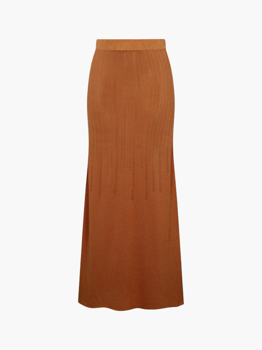 Tumbes Midi Skirt | Terracota