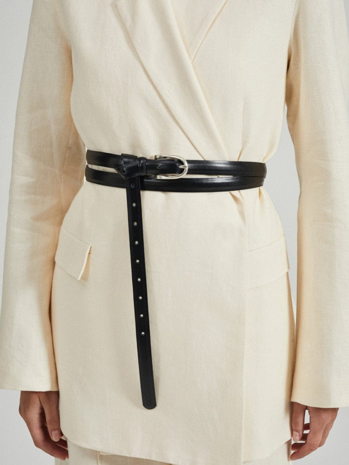 The Double Wrap Belt | Black The Double Wrap Belt | Black